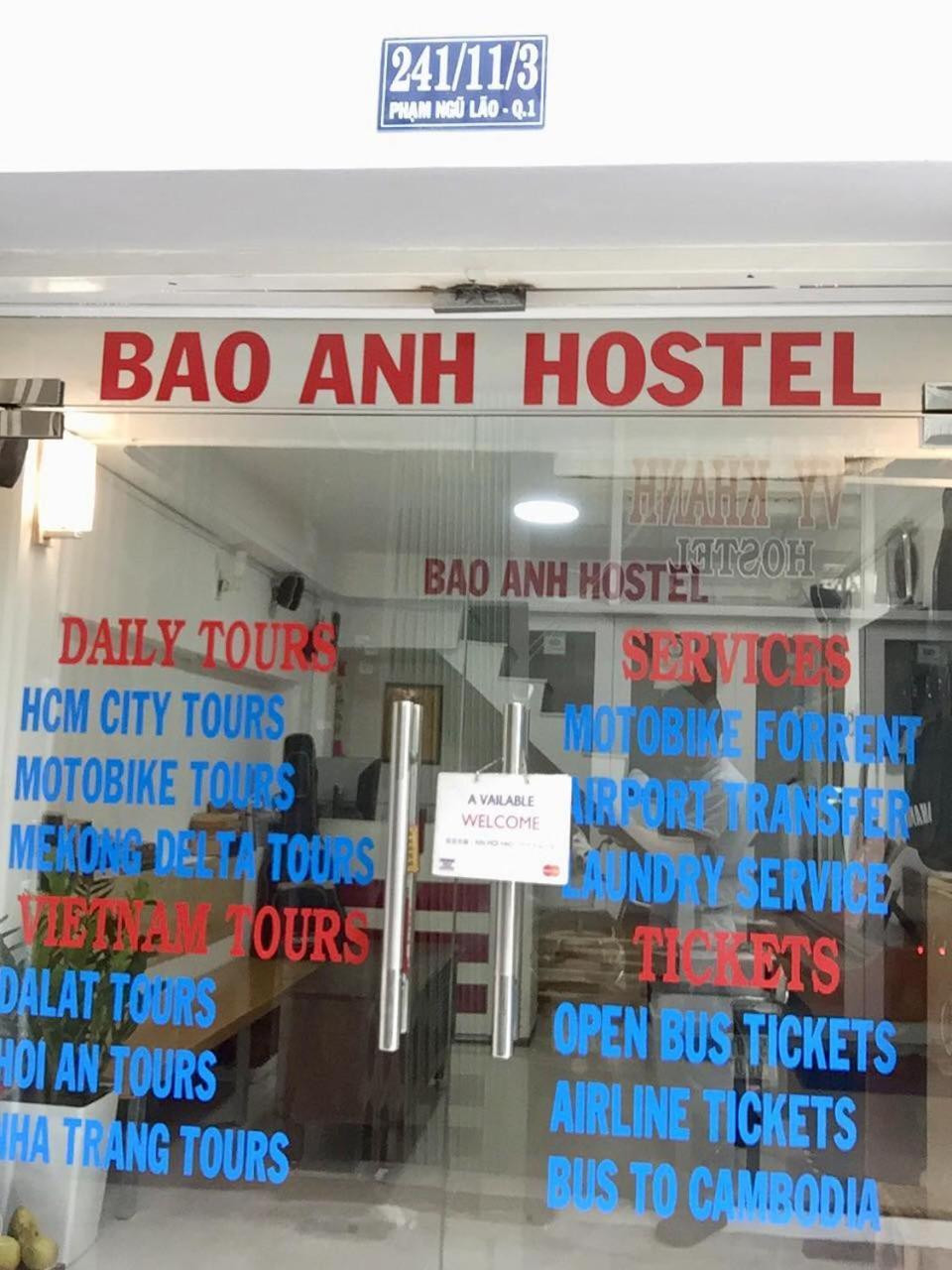 Baoanh Hostel Ho Chi Minh City Exterior photo